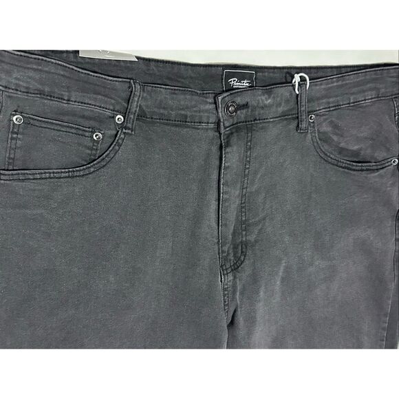 Primitive Skateboarding Jeans Men’s 42x30 Straight Fit Denim Washed Grey NEW - Picture 2 of 13